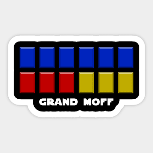 Grand Moff Sticker